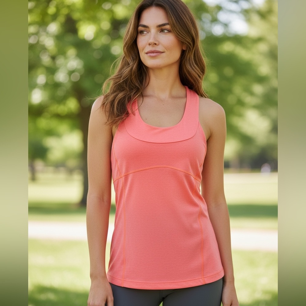 #125 Lululemon Athletica Coral Tank Top